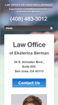 Mobile Screenshot of ebermanlaw.com